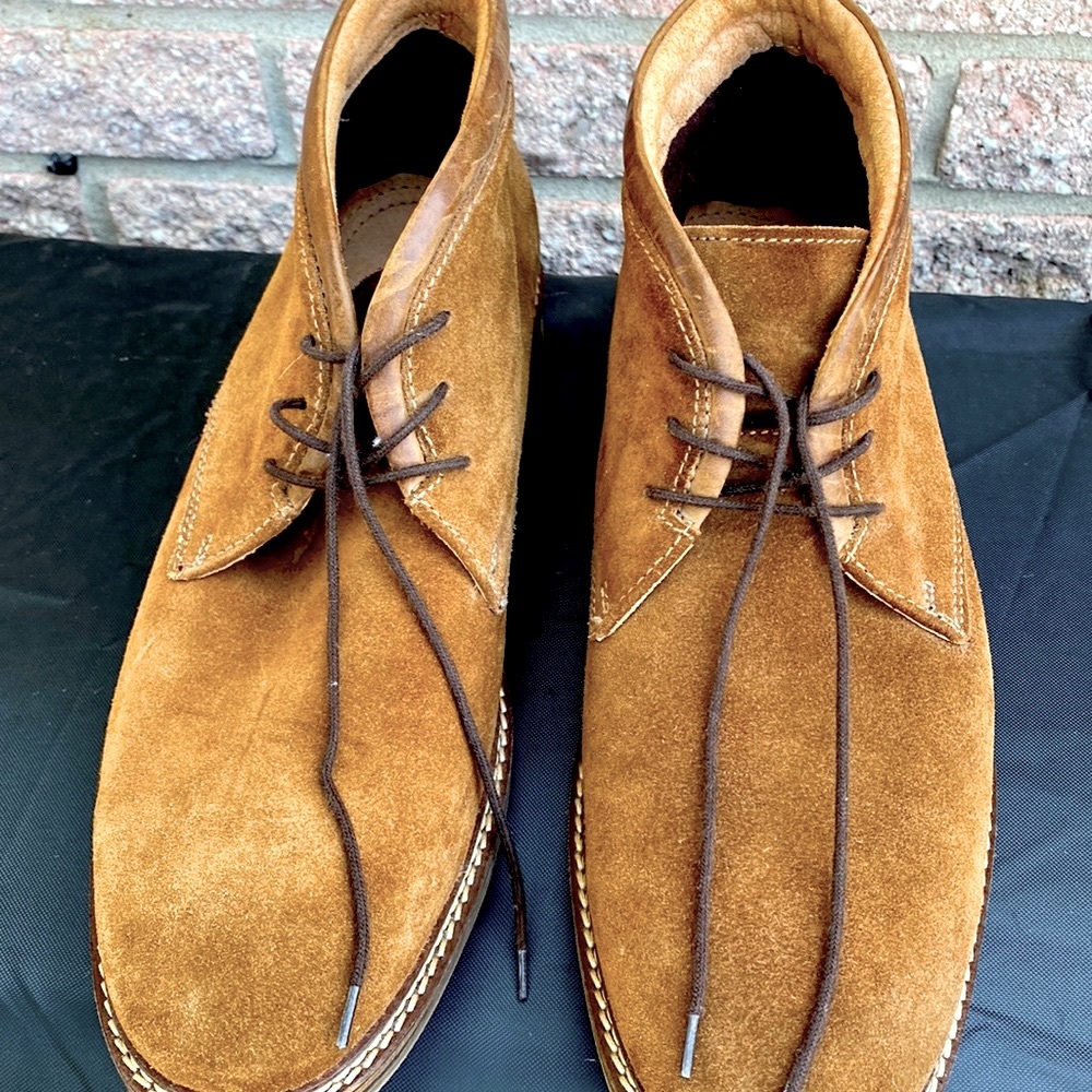 Alfani Mens nubuck suede shoe boots